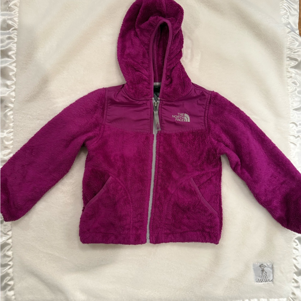 The North Face Kids Magenta Fleece Hoodie